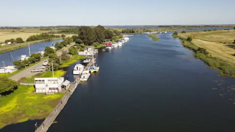Brannan Island — boats, waterfront, river