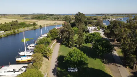 Brannan Island — waterfront, river, campground